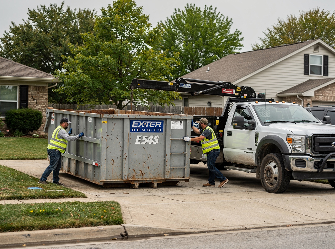 Dumpster Rental work by Kansas City Dumpster Rental in Kansas City, MO